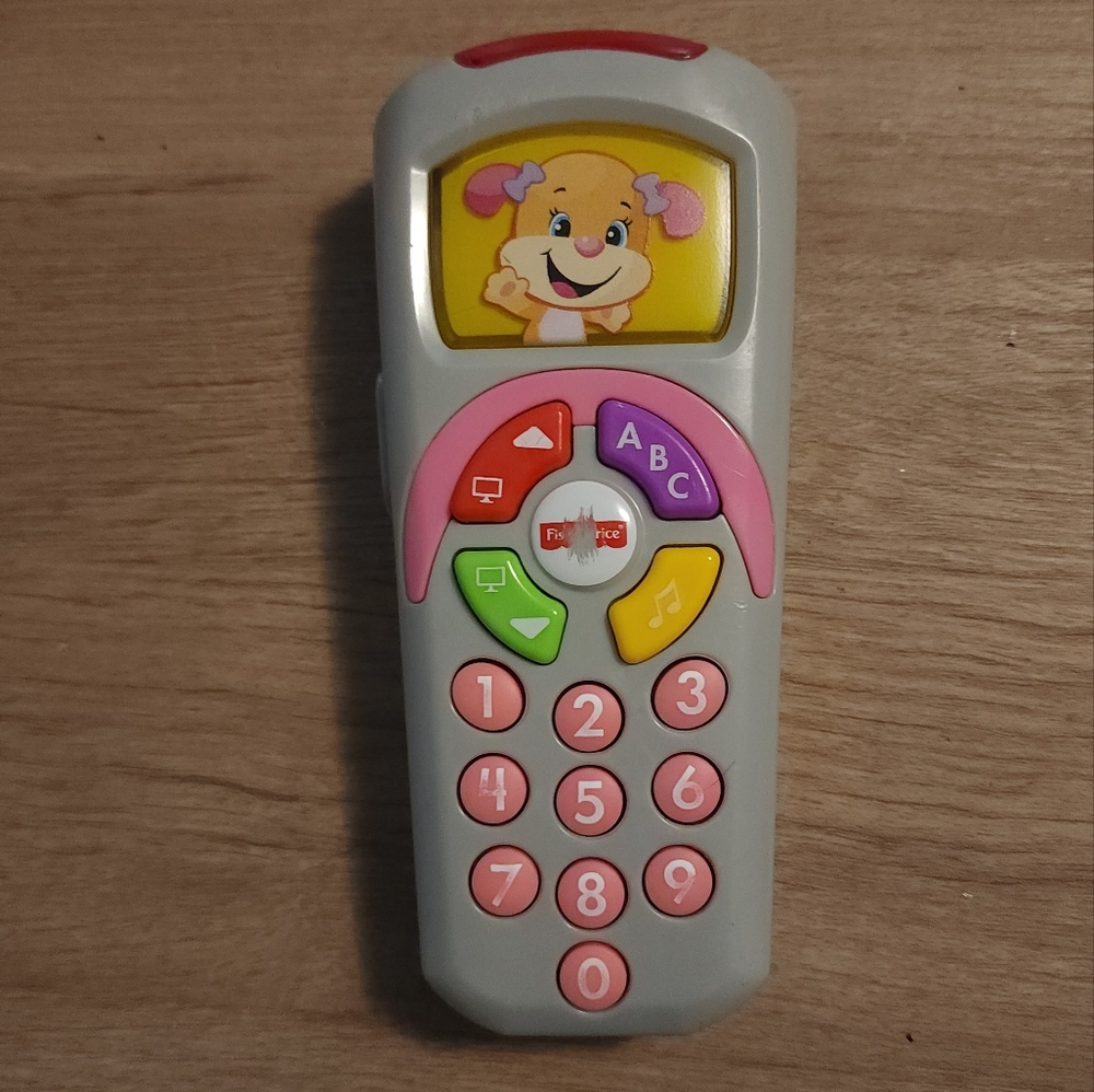 Fisher Price Laugh & Learning Remote Numbers ABC Colors